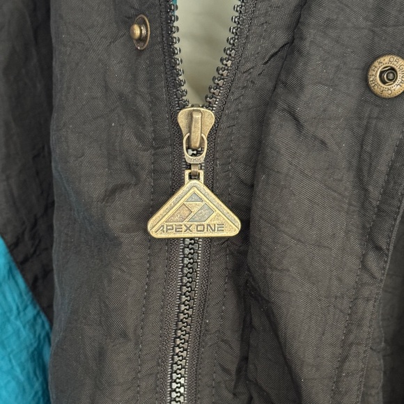 Men’s Vintage NBA By Apex One Charlotte Hornets Full Zip Jacket Size XL Black - Picture 3 of 11